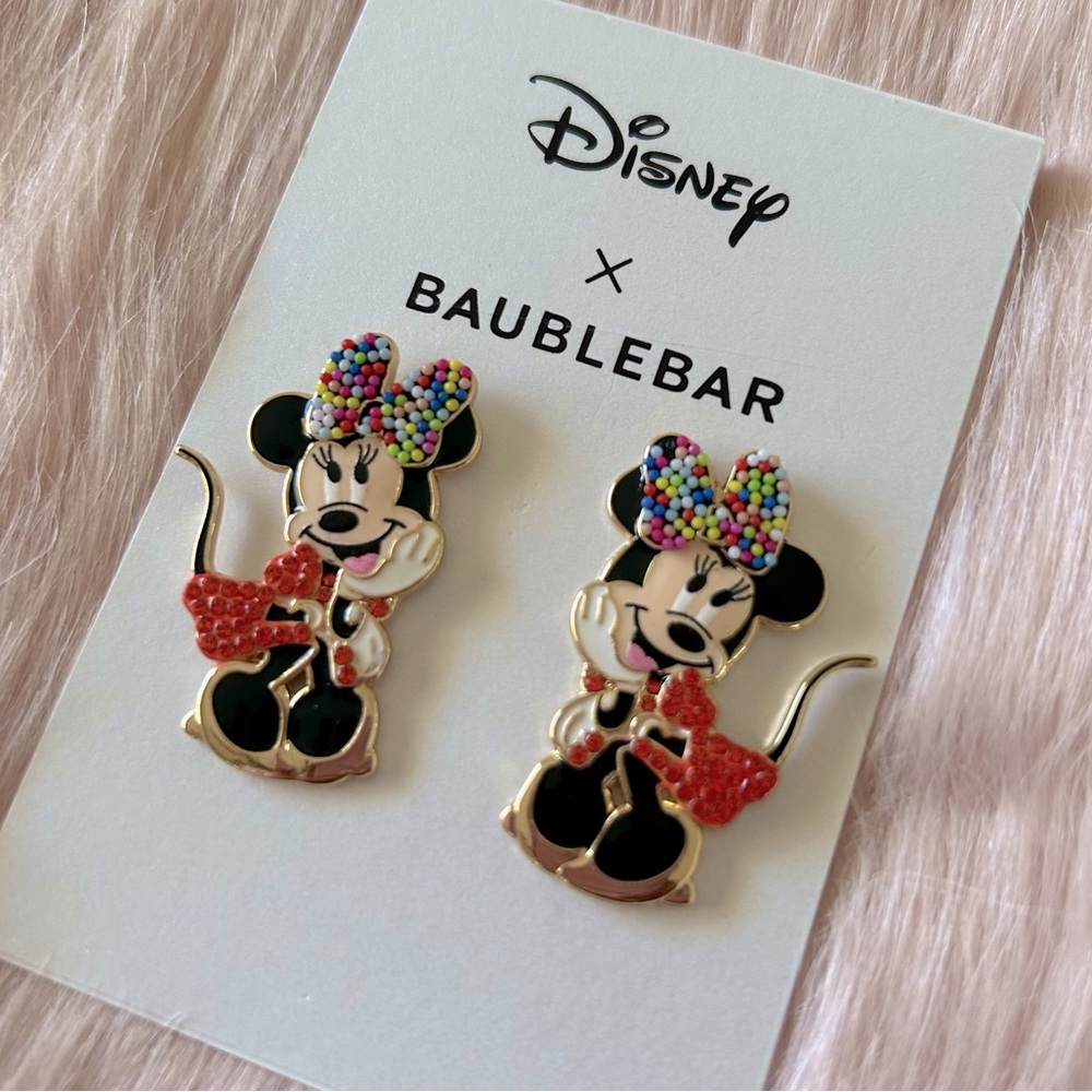 Baublebar x Disney Minnie Mouse Statement Earrings